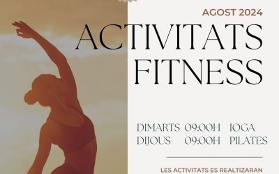 Actividades Fitness Agosto